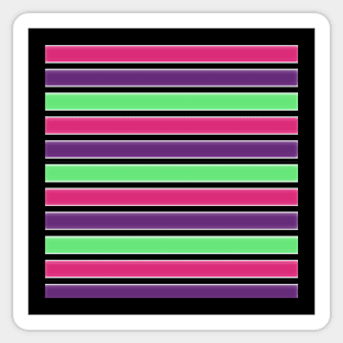 Summer Stripes Sticker